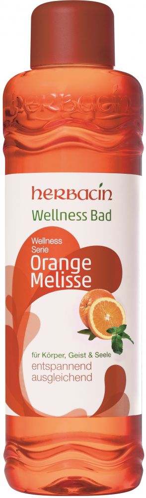 Aromaterapie baie, cu portocale si Melissa, Herbacin, 1000 ml