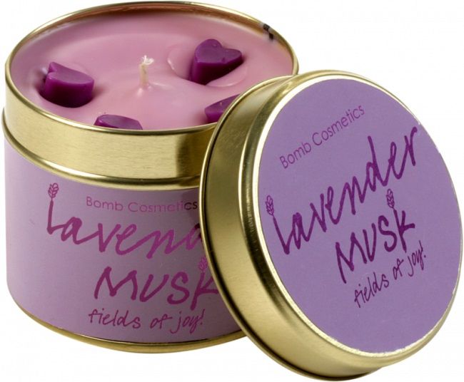 Lumanare parfumata Lavender Musk, Bomb Cosmetics