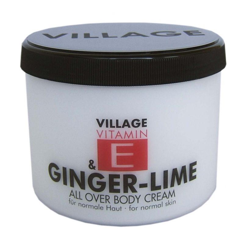 Crema corp vitamina E si Ghimbir - Lamaita, Village Cosmetics, 500 ml