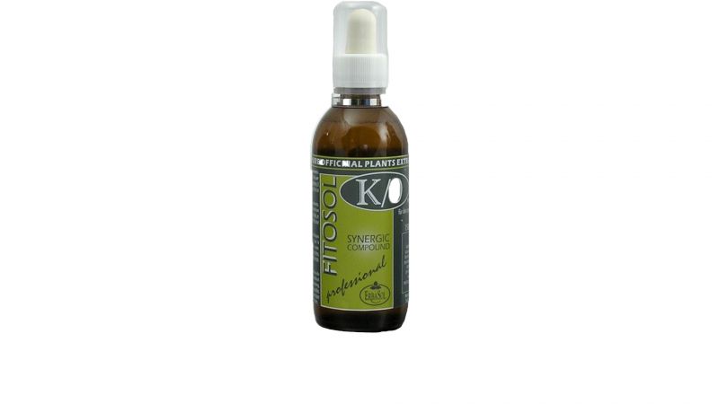 Fitosol K/0 sinergie semitermoactiva, tratament de detoxifiere, Erbasol, 150 ml
