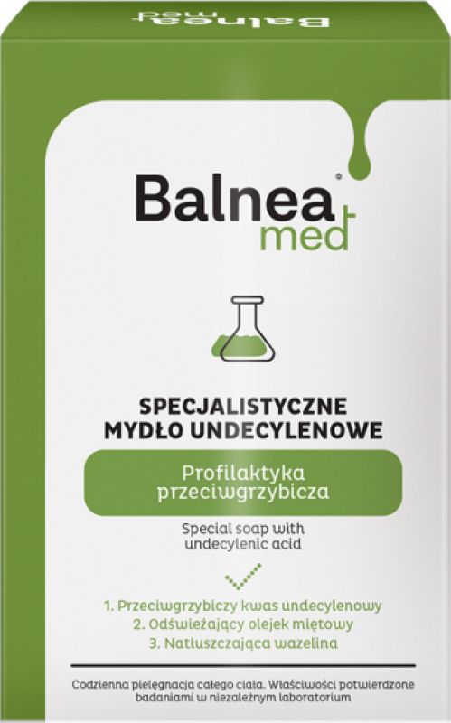 Sapun special cu acid undecilenic Balnea Med Barwa Cosmetics, 100 g