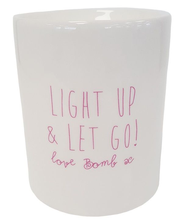 Vas aromatizor ceramica Light Up & Let Go Bomb Cosmetics