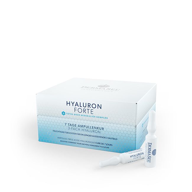 Tratament fiole Hyaluron Forte 7 zile, Dermasel 7 ml