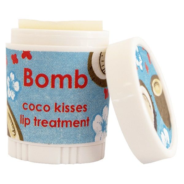 Balsam de buze tratament Coco Kisses, Bomb Cosmetics, 4.5 g