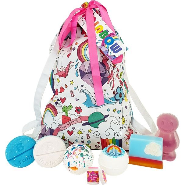 Set cadou Unicorn Utopia Bags Cotton, Bomb Cosmetics