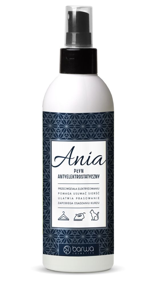 Spray lichid antistatic Ania, 250 ml, Barwa Cosmetics
