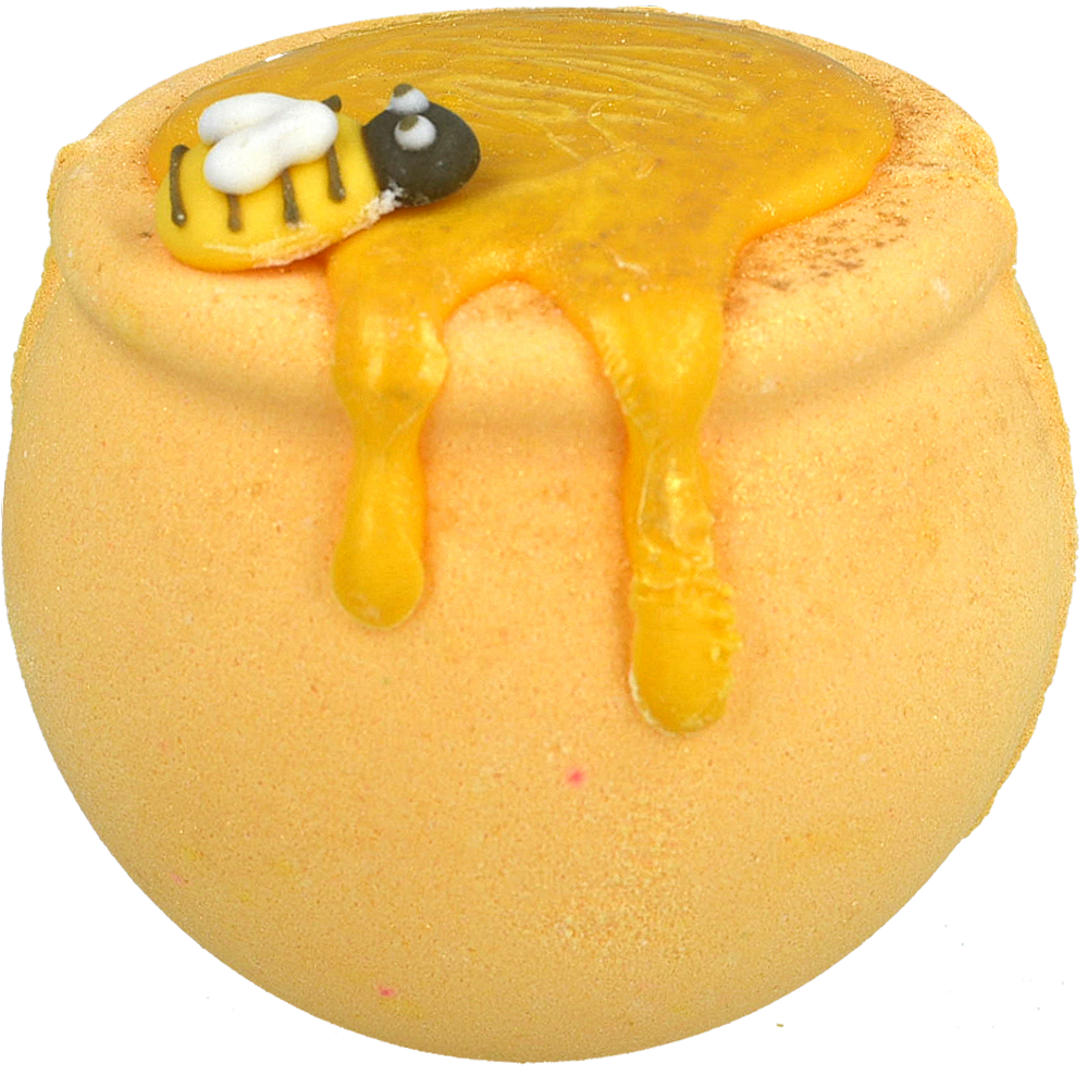 Bila baie Honey Pot Bomb Cosmetics, 160 g