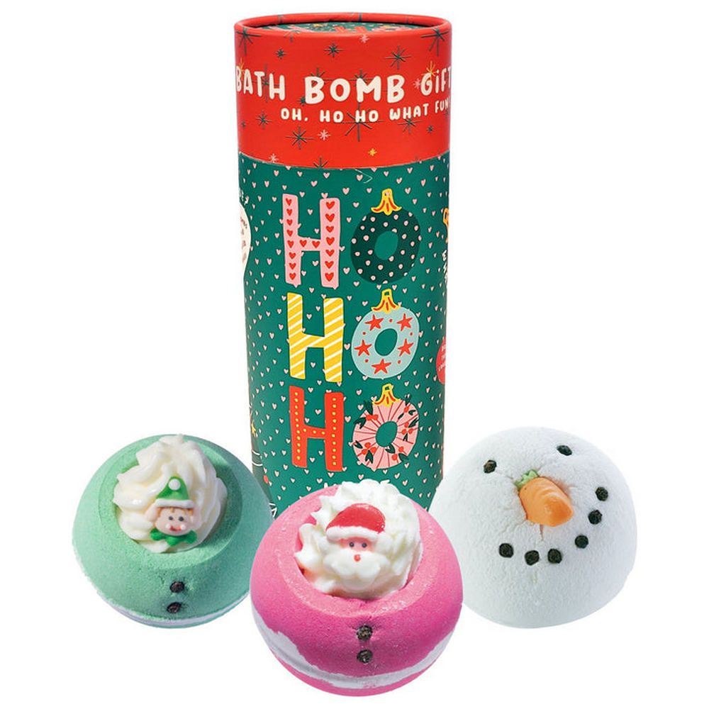 Set cadou Ho Ho Ho Bath Blaster Tube Bomb Cosmetics