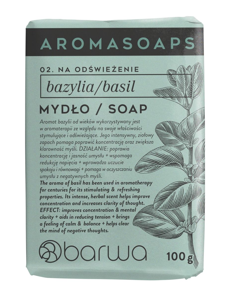 Sapun cu busuioc, Barwa Cosmetics, 100 g