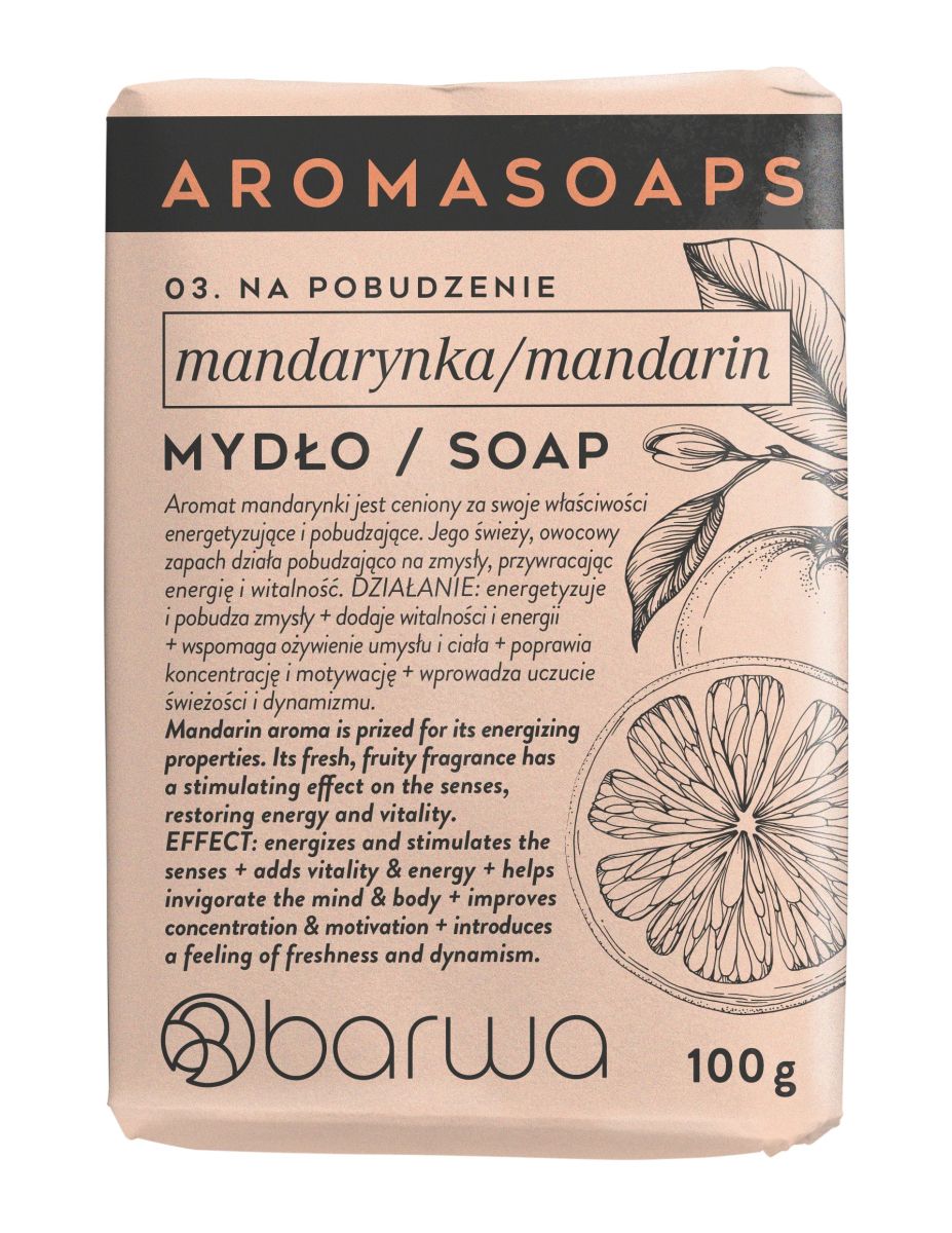 Sapun cu mandarine, Barwa Cosmetics, 100 g