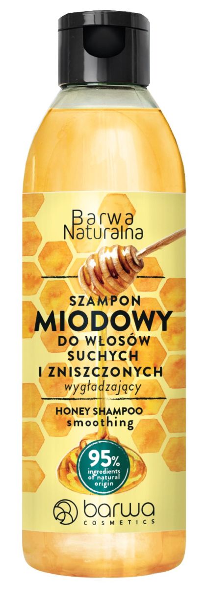 Sampon Natural cu miere, propolis si laptisor de matca, Barwa Cosmetics, 300 ml