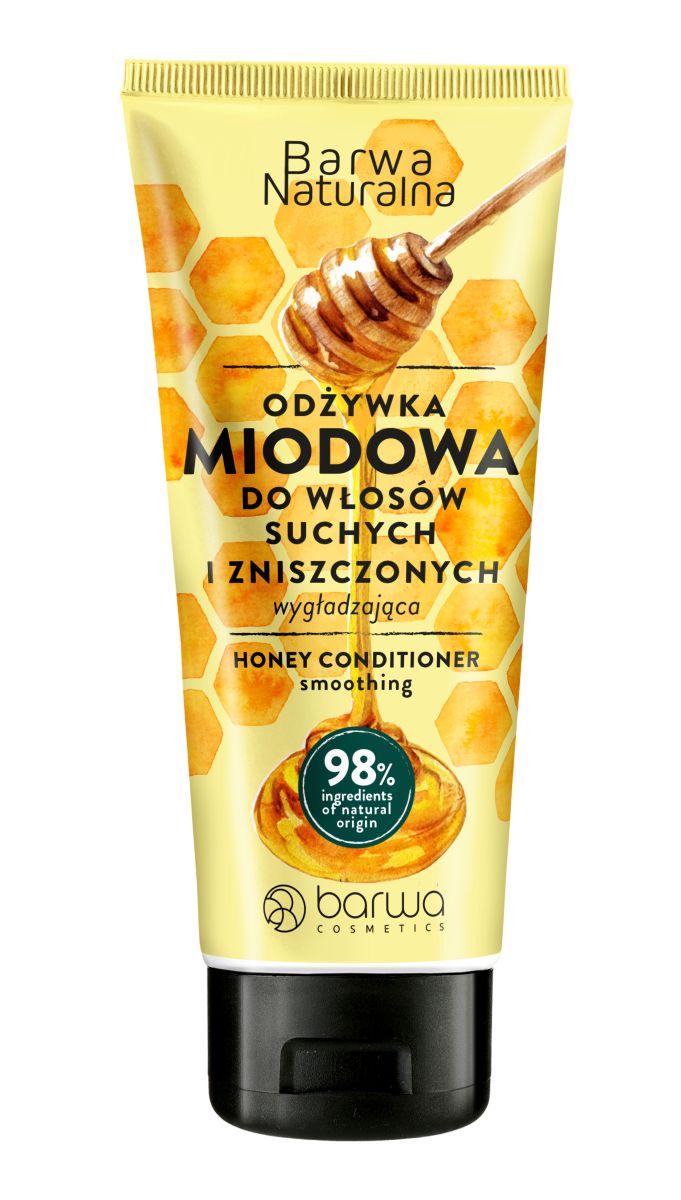 Balsam de par Natural cu miere, propolis si laptisor de matca, Barwa Cosmetics, 200 ml