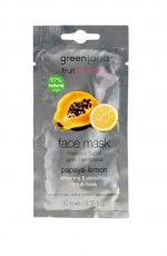Masca faciala, cu papaya si lamaie, Greenland, 10 ml