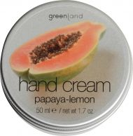 Crema maini, cu papaya si lamaie, Greenland, cutie, 50 ml