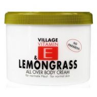 Crema corp cu vitamina E si Lamaita, Village Cosmetics, 500 ml