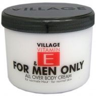 Crema corp cu vitamina E For Men Only, Village Cosmetics, 500 ml