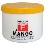 Crema corp V\cu vitamina E si Mango, Village Cosmetics, 500 ml