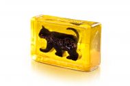 Sapun decorativ Pisica neagra si glicerina, Organique, 120gr