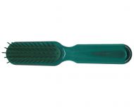Perie pneumatica verde cu peri cilindrici din plastic, rezistenta la foen, Koh-I-Noor, 7115P