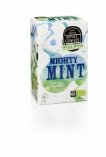 Ceai ecologic Mighty Mint, Royal Green, 27 gr, 16 plicuri