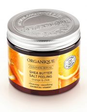 Exfoliant corporal anticelulitic cu portocale, chilli si shea Organique 200 ml