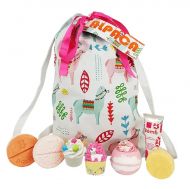 Set cadou Alpaca My Bag cu geanta bumbac Bomb Cosmetics