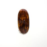 Perie ovala medie JASPE cu par natural de porc mistret 11 x 5 cm, Koh-I-Noor, 295