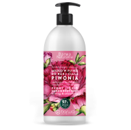 Sapun lichid cu floare de bujor, 500 ml, Barwa Cosmetics