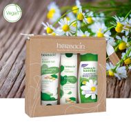 Set cadou ingrijire corp Herbacin Body Care Fresh, Herbacin, 750 ml