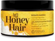 Masca Honey Hair pentru par deteriorat, cu laptisor de matca, miere si propolis Barwa Cosmetics 220 ml 