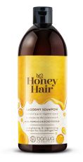 Sampon Honey Hair pentru par deteriorat cu laptisor de matca, miere si propolis Barwa Cosmetics  480 ml 