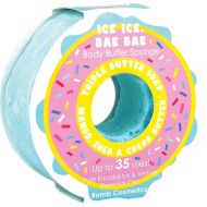 Sapun exfoliant cu burete Ice Ice, Bae Bae Donut Body Buffer, Bomb Cosmetics