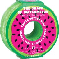 Sapun exfoliant cu burete The Shape of Watermelon Donut Body, Bomb Cosmetics