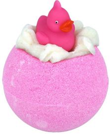 Bila baie Pink Ducky cu jucarie Bomb Cosmetics 160 g