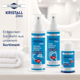 Deodorant spray cu minerale impotriva transpiratiei pentru picioare Murnauer Salthouse 100 ml