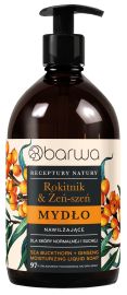 Sapun lichid hidratant cu catina si ginseng, Barwa Cosmetics, 480 ml