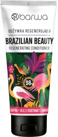 Balsam par regenerant BRAZILIAN BEAUTY cu ulei de avocado, extract de avocado si keratina, Barwa Cosmetics, 200 ml