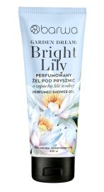 Gel de dus parfumat cu floare de nufar, Barwa Cosmetics, 200 ml