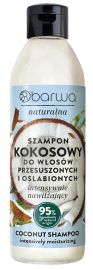 Sampon Natural cu nuca de cocos, Barwa Cosmetics, 300 ml