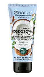 Balsam de par Natural cu nuca de cocos, Barwa Cosmetics, 200 ml